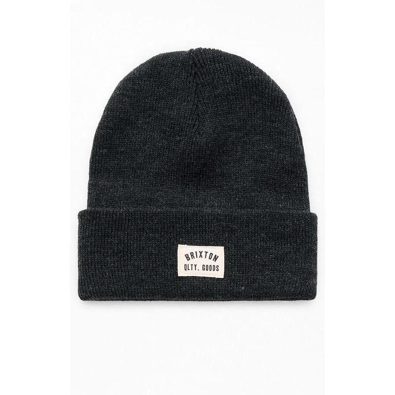 Brixton Men's Black Woodburn Watch Beanie T-Shirts, Hoodie, Sweatshirt | DripVista.com
