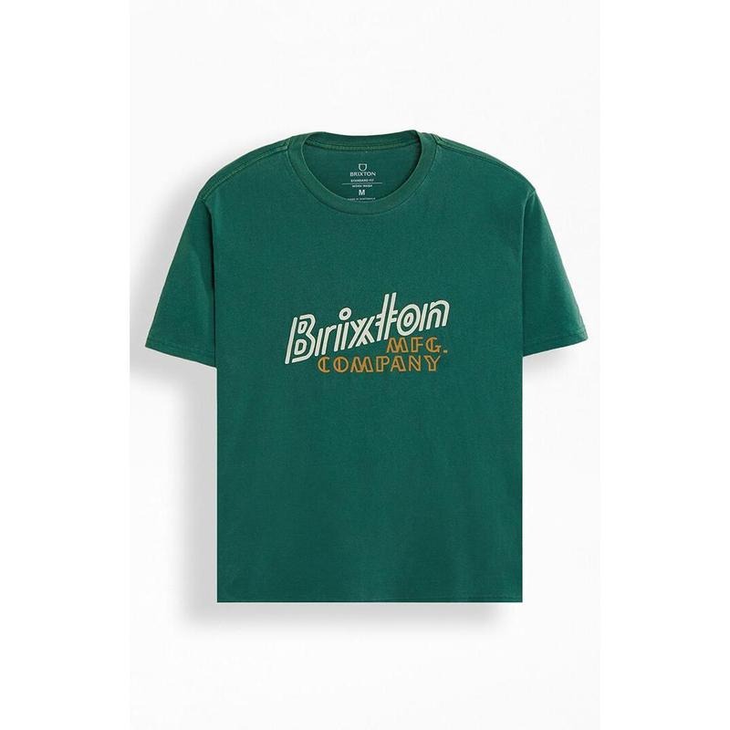 Brixton Men's Gustin T-Shirt - Multicolor Hoodie, Sweatshirt | DripVista.com