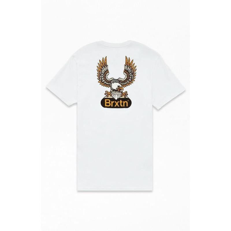 Brixton Men's Merrick T-Shirt - Multicolor Hoodie, Sweatshirt | DripVista.com