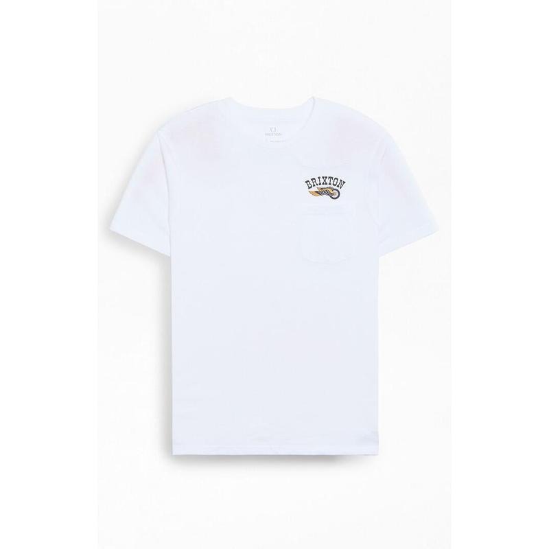 Brixton Men's Roller Pocket Tailored T-Shirt - Multicolor Hoodie, Sweatshirt | DripVista.com