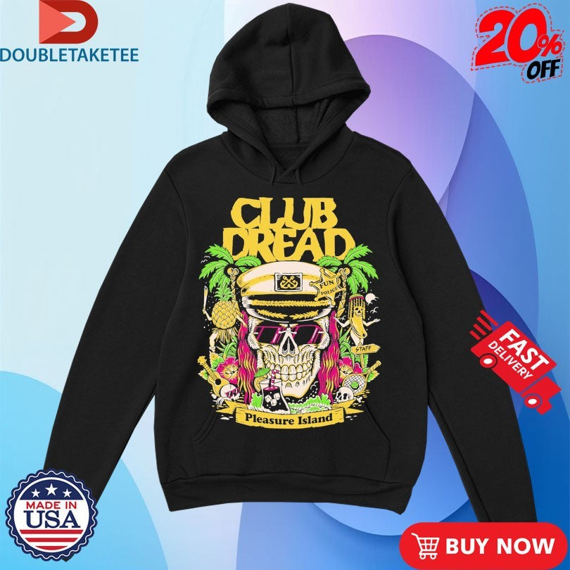 Broken Lizard Pleasure Island Creeporama Club Dread Fun Police SKull T-shirts