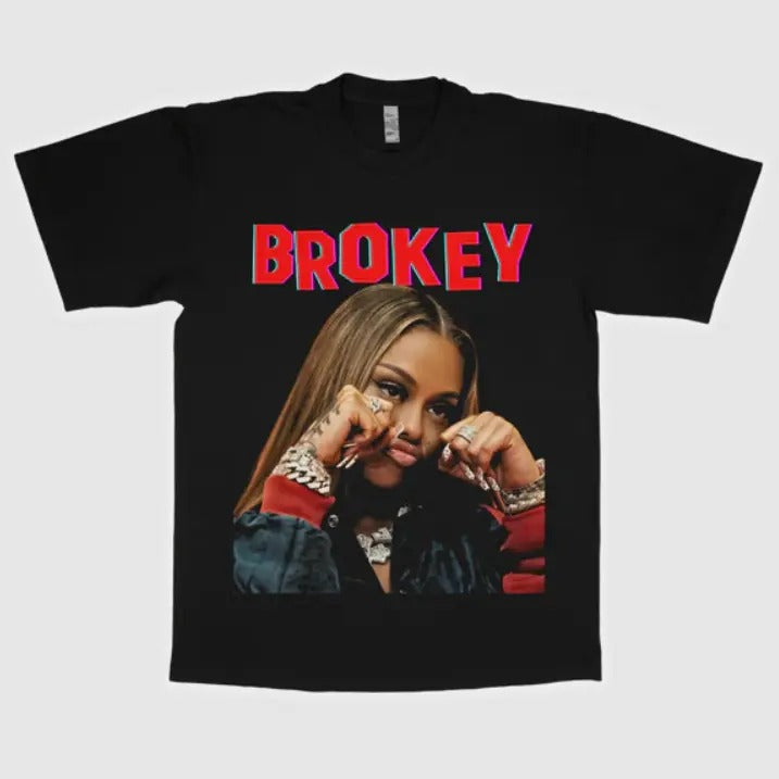 Brokeyyy Cute Shirt, Big L Cute Fans Tee Classic Cotton Fabric Medium Hoodie, Sweatshirt | DripVista.com