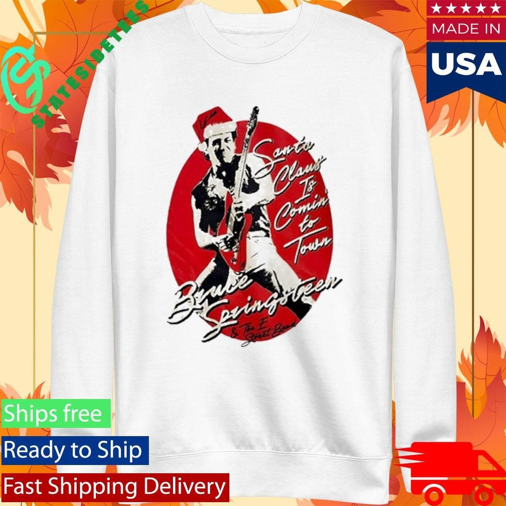 Bruce Springsteen Santa Claus is Comin’ to Town Shirt