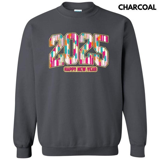 Brushstroke 2025 New Year Sweatshirt 'NLB'