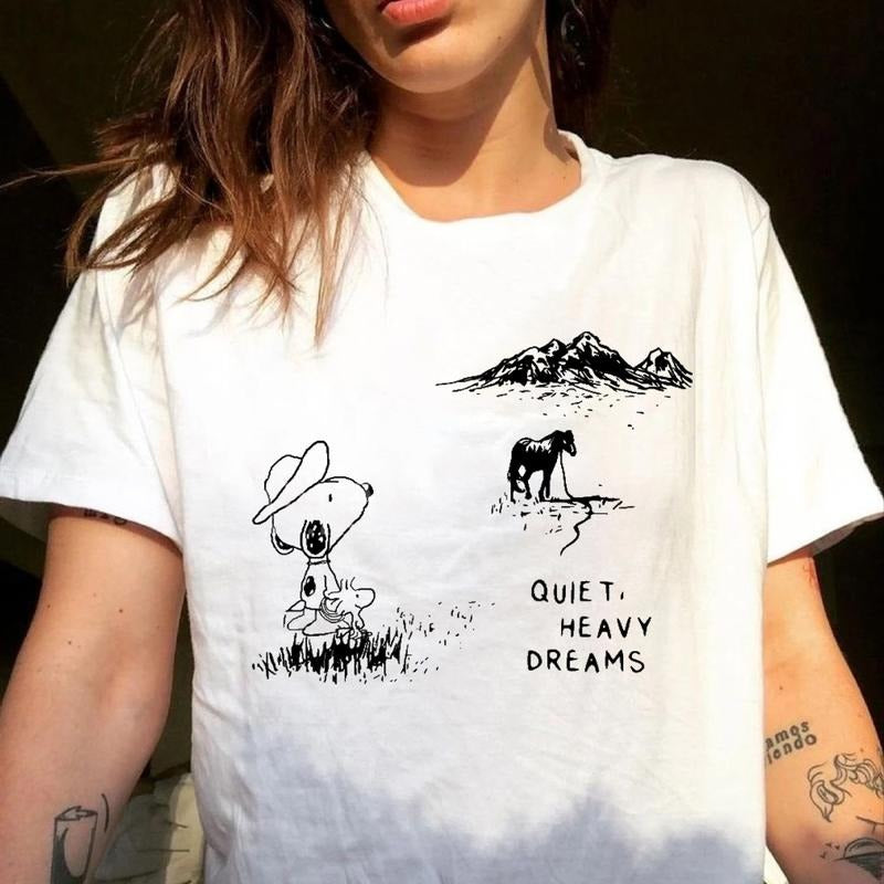 Bryan Sn0opy Cover Vintage Tee, County Western Shirt, Concert Outfit, Unisex Short Sleeve Tee Shirt, Casual Clothing...