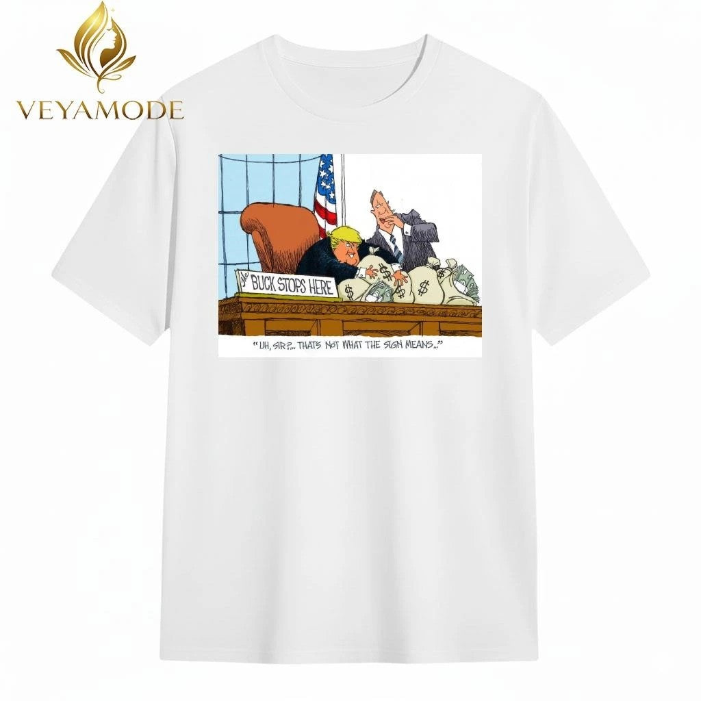 Buck stops here Trump tee