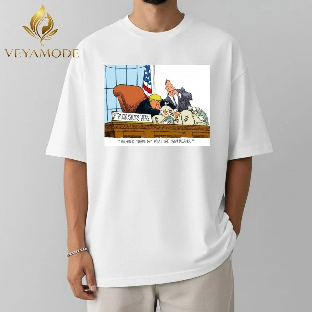 Buck stops here Trump tee