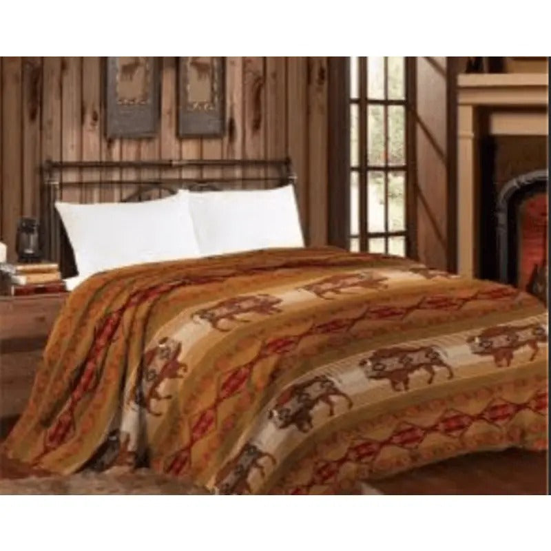 Buffalo Soft Oversized Blanket 82"x90"