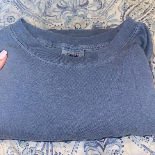 Build Your Own Long Sleeve Comfort Color, 100 percent cotton, Stylish< Casual, Trendy, Soft, Comfortable