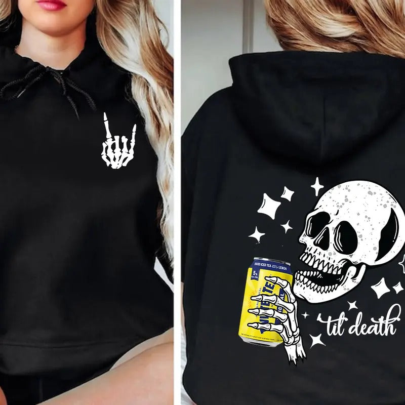 Bull Energy Drink 2 Sided Hoodie Sweatshirt T-shirt, Twisted Tea Til Death Hoodie For Men And Women