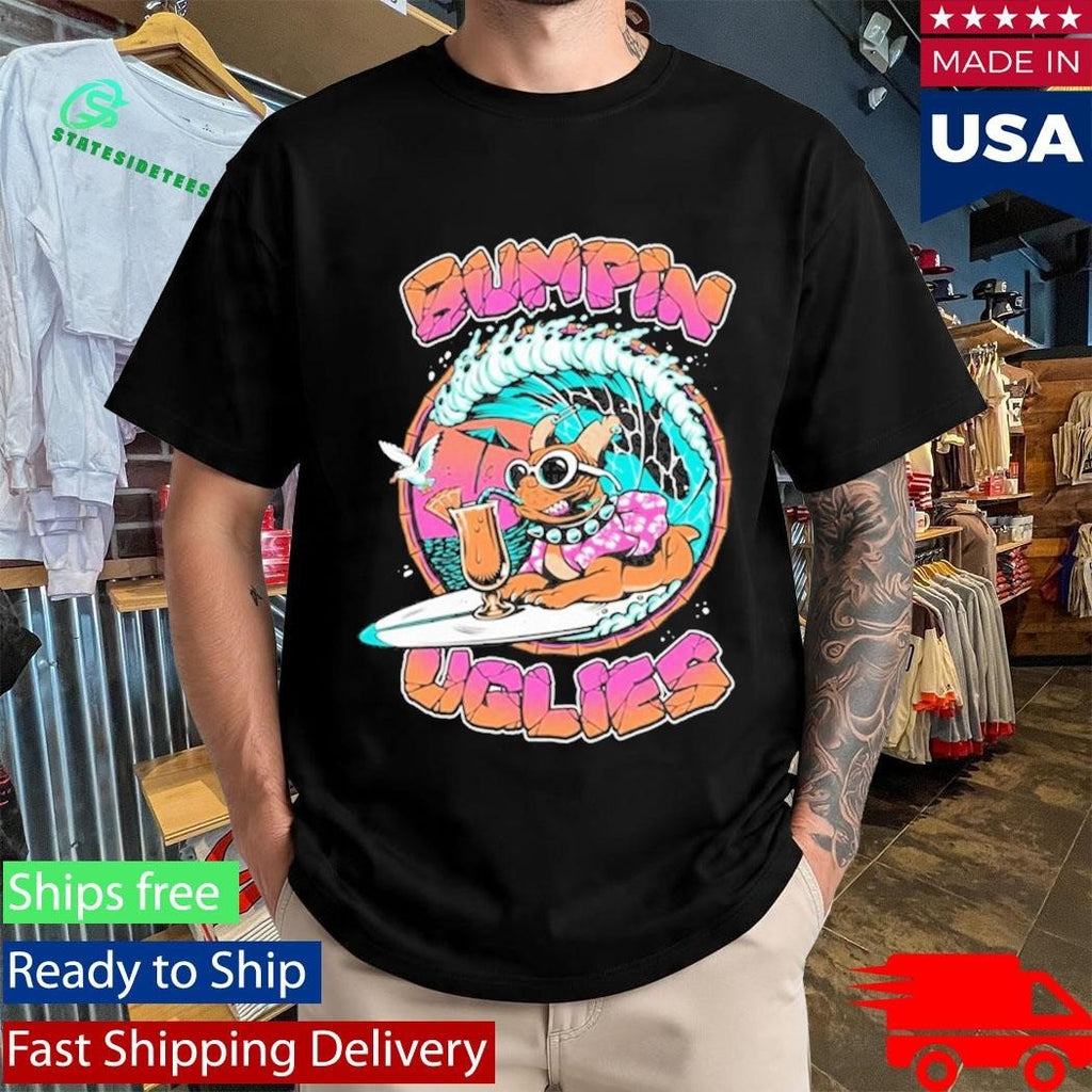 Bumpin Uglies Pug Surfer Shirt