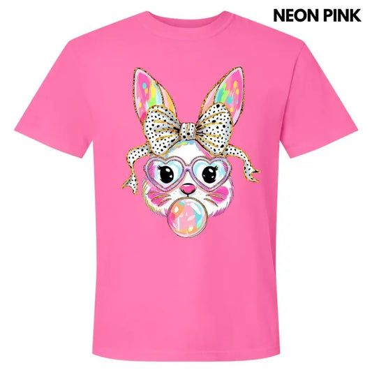 Bunny Coquette Brushstroke Comfort Colors T-Shirt