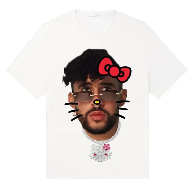 Bunny Kitty Graphic Tee Gift For Hip Hop Lovers