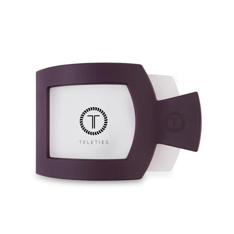 Burgundy Bliss Flat Square Clip