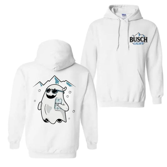 Busch Halloween Hoodie DRG, Ghost Halloween T-Shirt DRG, Sweatshirt for Men and Women