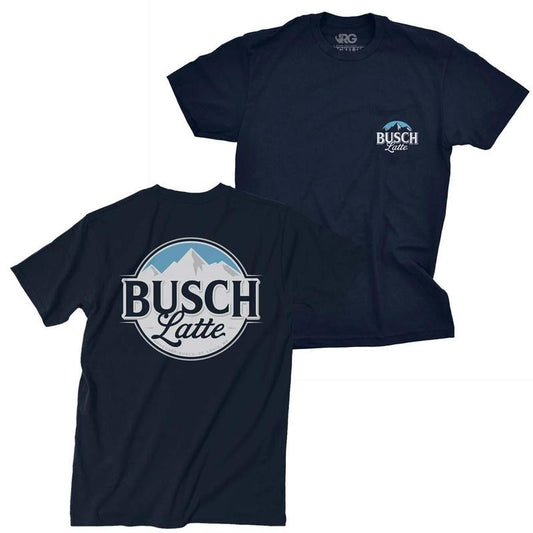 Busch Latte Dark Navy Pocket Tee Shirt
