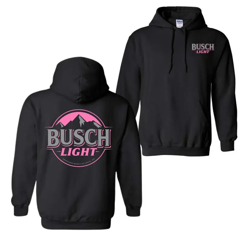 Busch Light 2 Sided Hoodie Sweatshirt T-Shirt, Busch Light Hoodie For Men And Women, Trendy | DripVista.com