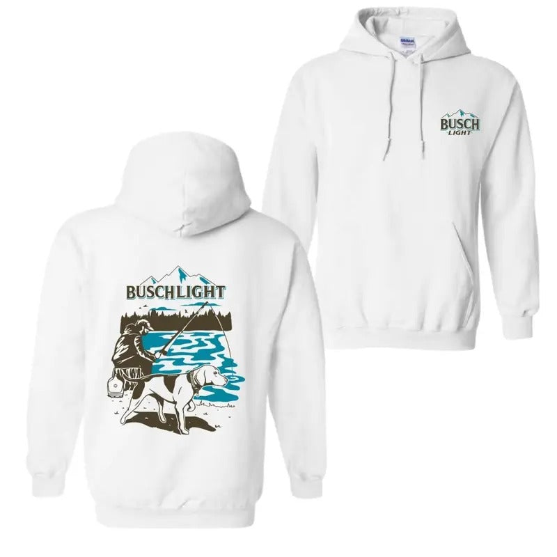 Busch Light 2024 2 sided Hoodie For Men For Women Trendy Hoodie, T-Shirt Comfotable Fabric Sweatshirt | DripVista.com