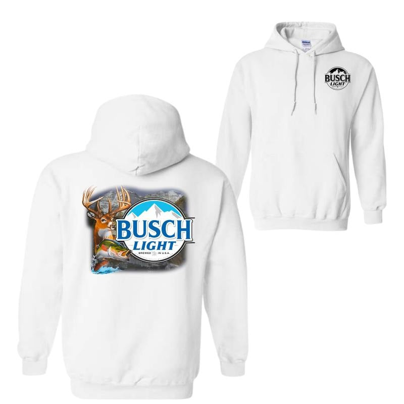 Busch Light Buck & Bass Hoodie - SweatShirt - T-Shirt, Busch Light T-Shirt, For Men, For Women | DripVista.com
