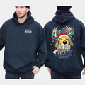Busch Light Christmas Golden Dog 2 Sided Unisex Hoodie, Christmas Shirt, Graphic Hoodie Long Sleeve Gifts for Men Gunpla brand Women
