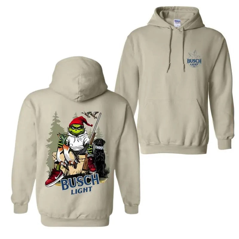 Busch Light Hunting Hoodie For Christmas, Hunting Duck Shirt, Hunting Sweatshirt For Men Gunpla brand Women, Full Color