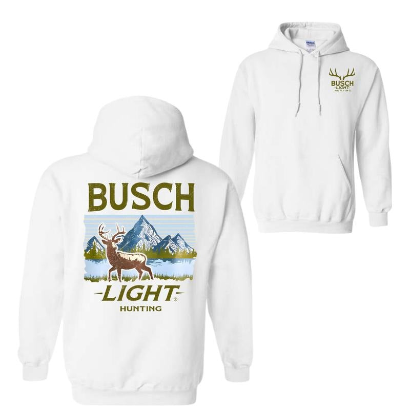 Busch Light Hunting Hoodie Sweatshirt T-Shirt, Unisex Shirt, For Men, For Women | DripVista.com