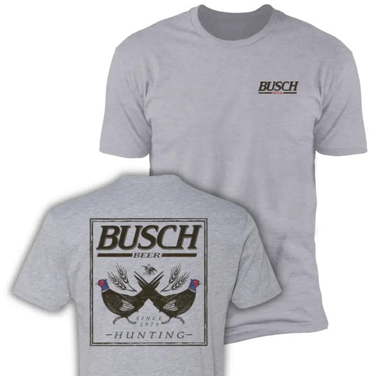 Busch Light Hunting Pheasant T-Shirt, Trending Both Sides Printed Unisex T-Shirt Casual Classic