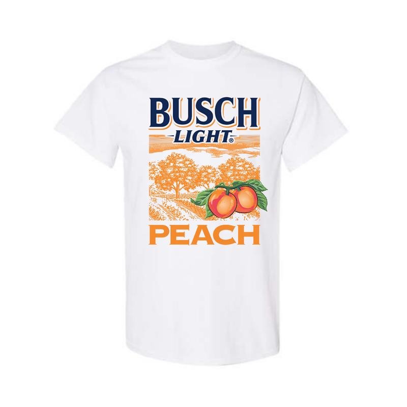 Busch Light Peach Scenic Shirt, Full Color Shirt, For Men, For Women