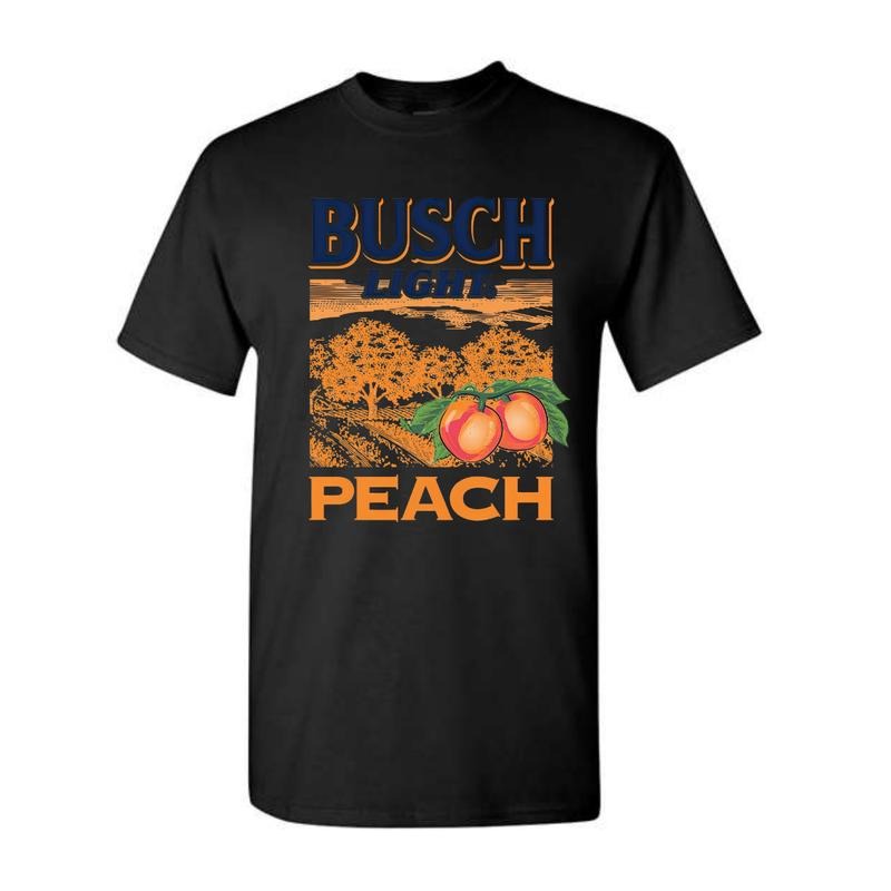 Busch Light Peach Scenic T-Shirt Sweatshirt Hoodie | DripVista.com