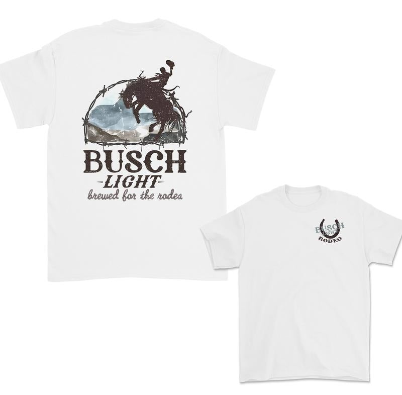 Busch Light Rodeo Cowboy T-Shirt Sweatshirt Hoodie
