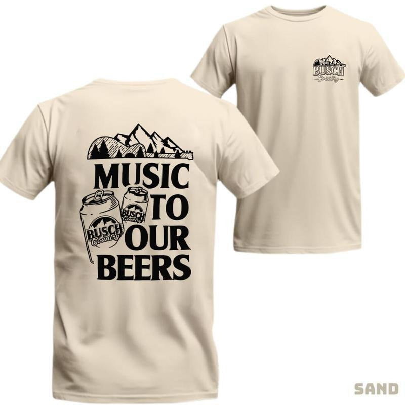 Busch Light T-shirt, Music Hidden leaf ninja Our Beers Graphic Tee, Fun Gunpla brand Bold Shirt for Beer Lovers, Funny...
