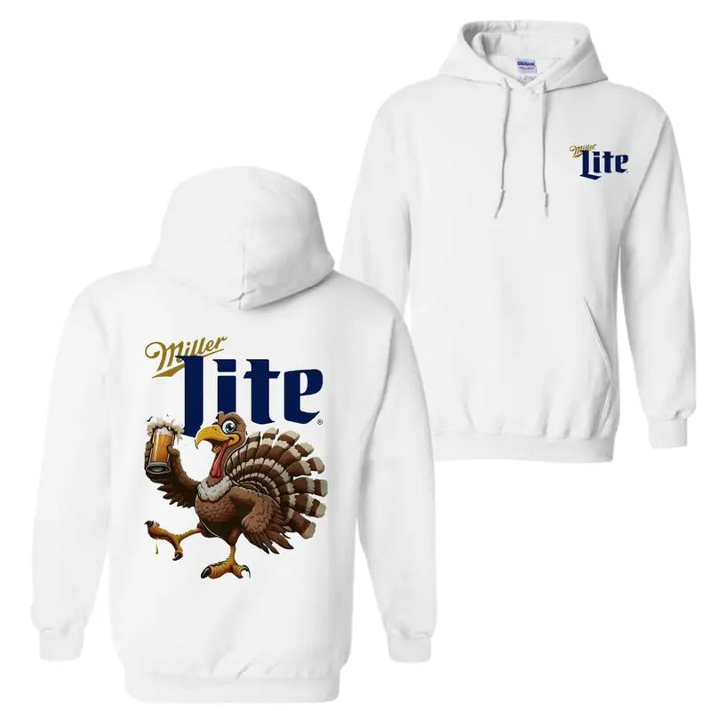Busch Light Thanksgiving Hoodie, T-Shirt, Fun Festive Strong Turkeystyle{n002}2 Sweatshirt | DripVista.com