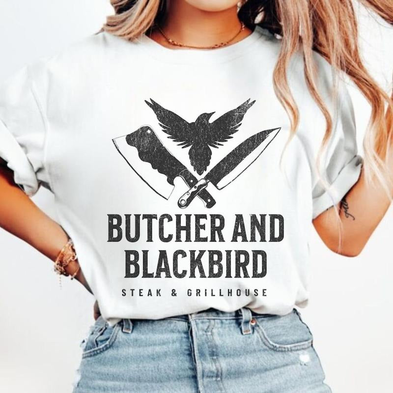 Butcher and Blackbird Smut Shirt STFUATTDLAGG Dark Romance Morally Grey Romantasy Bookish merch Booktok Merch, Soft Feel, Classic Casual Cotton