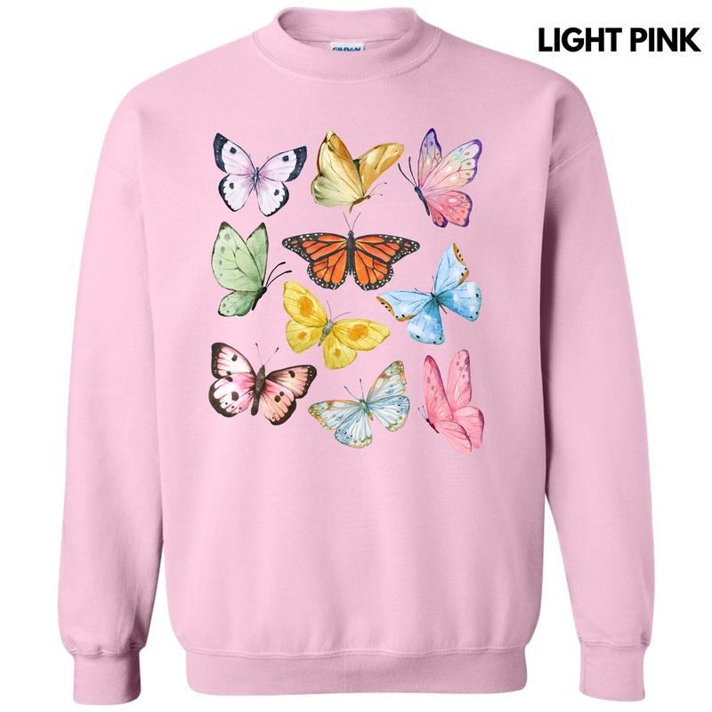 Butterfly In The Sky Sweatshirt 'NLB'