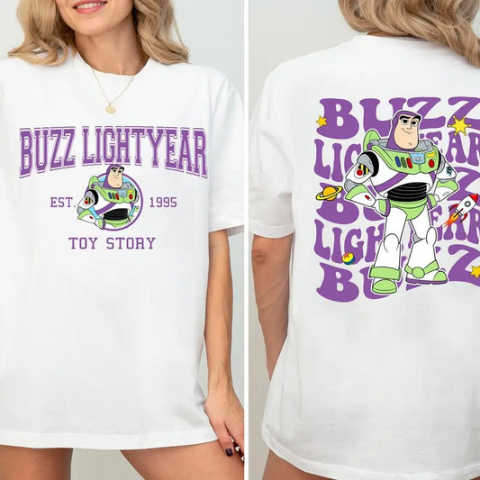 Buzz Lightyear Est 1995 Toy Story T Shirt Hoodie Sweater land Shirt Toy Story Movie Shirt Infinity And Beyond Shirt Trip Shirt Family Trip