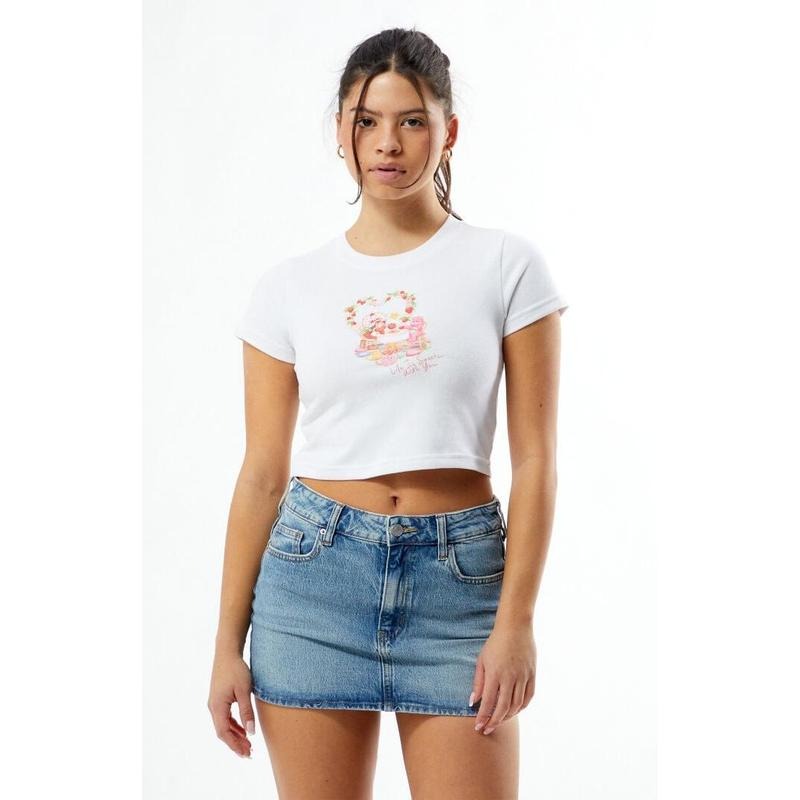 By Samii Ryan Women's Care Bears x Strawberry Shortcake Life Is Sweet Baby T-Shirt Hoodie, Sweatshirt | DripVista.com
