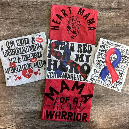 CHD Awareness Tees - Heart Mama Tees