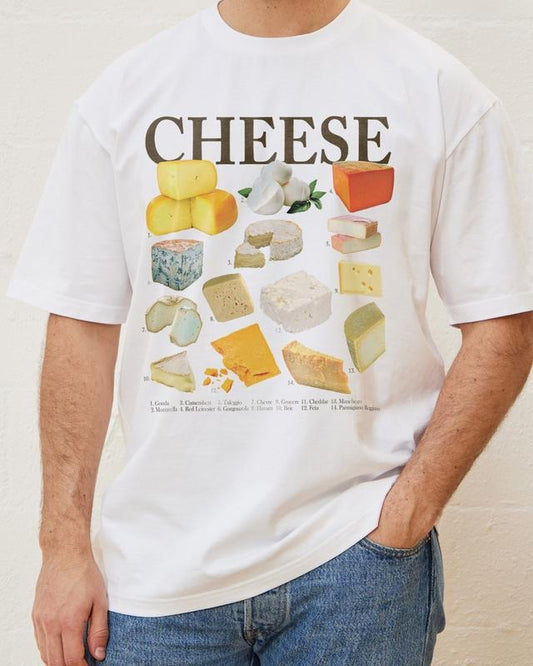CHEESE HOMAGE T-SHIRT, Men Summer Fashion Cotton, Cotton Menswear, S to 3XL Soft Top