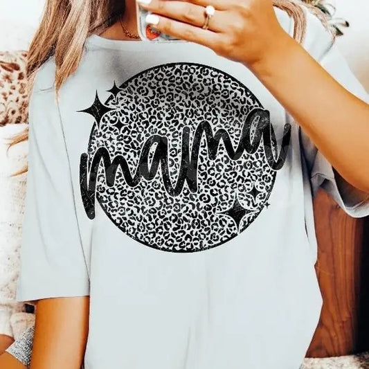 CHEETAH MAMA DTF Transfers - THIS IS NOT A SHIRT