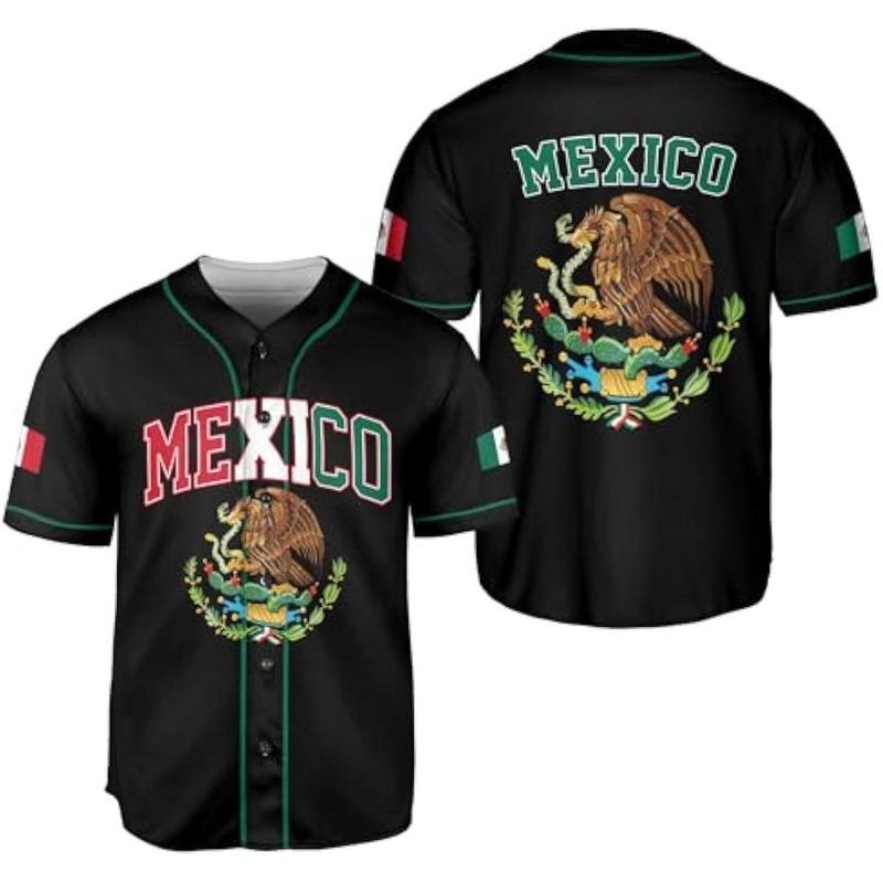 CHIARA CONTI Men's Mexico Baseball Jerseystyle{n002}2 T-Shirts, Hoodie, Sweatshirt | DripVista.com