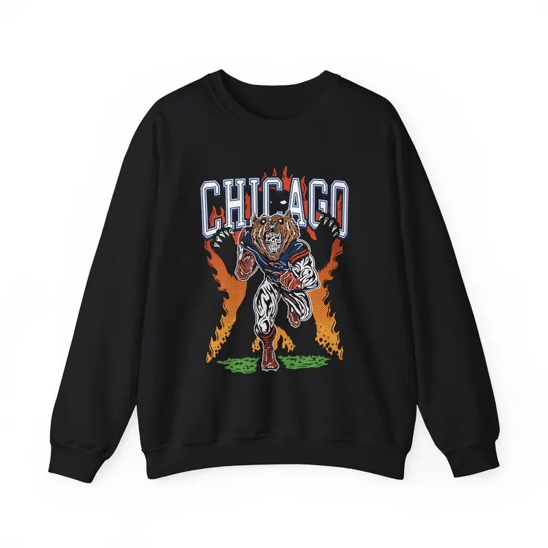 CHICAGO FOOTBALL WL Crewneck Sweatshirt
