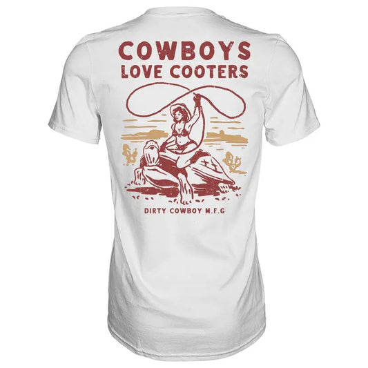 COWBOYS LOVE COOTERS MEN'S T-SHIRT
