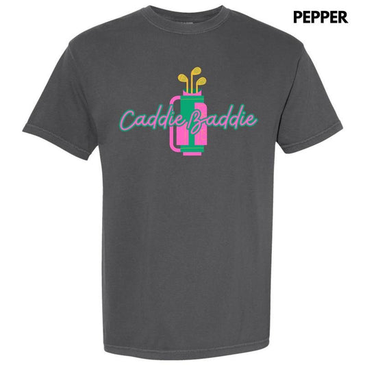 Caddie Baddie Comfort Colors T-Shirt 'NLB'