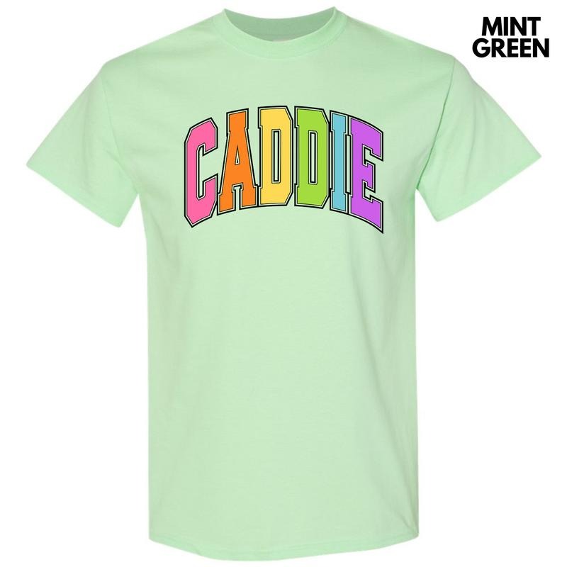 Caddie Varsity Letter Gildan Short Sleeve T-Shirt 'NLB' Hoodie, Sweatshirt | DripVista.com