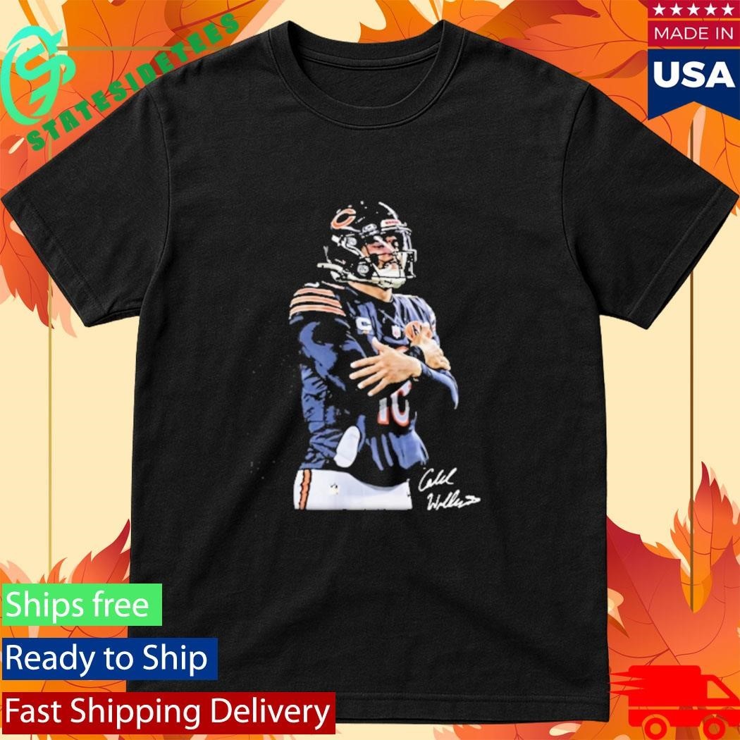 Caleb Williams Cold Chicago Football Shirt