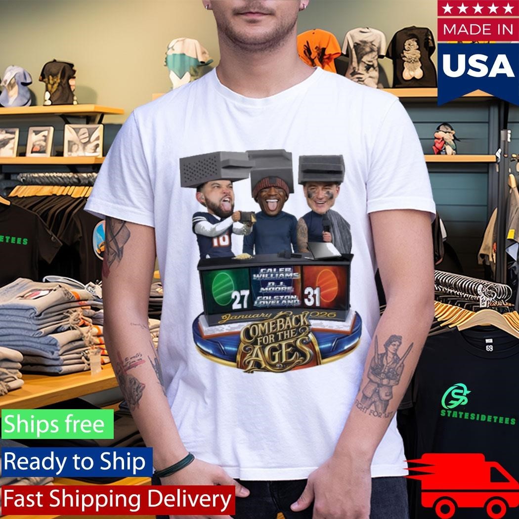 Caleb Williams Colston Loveland DJ Moore Comeback For The Ages Shirt