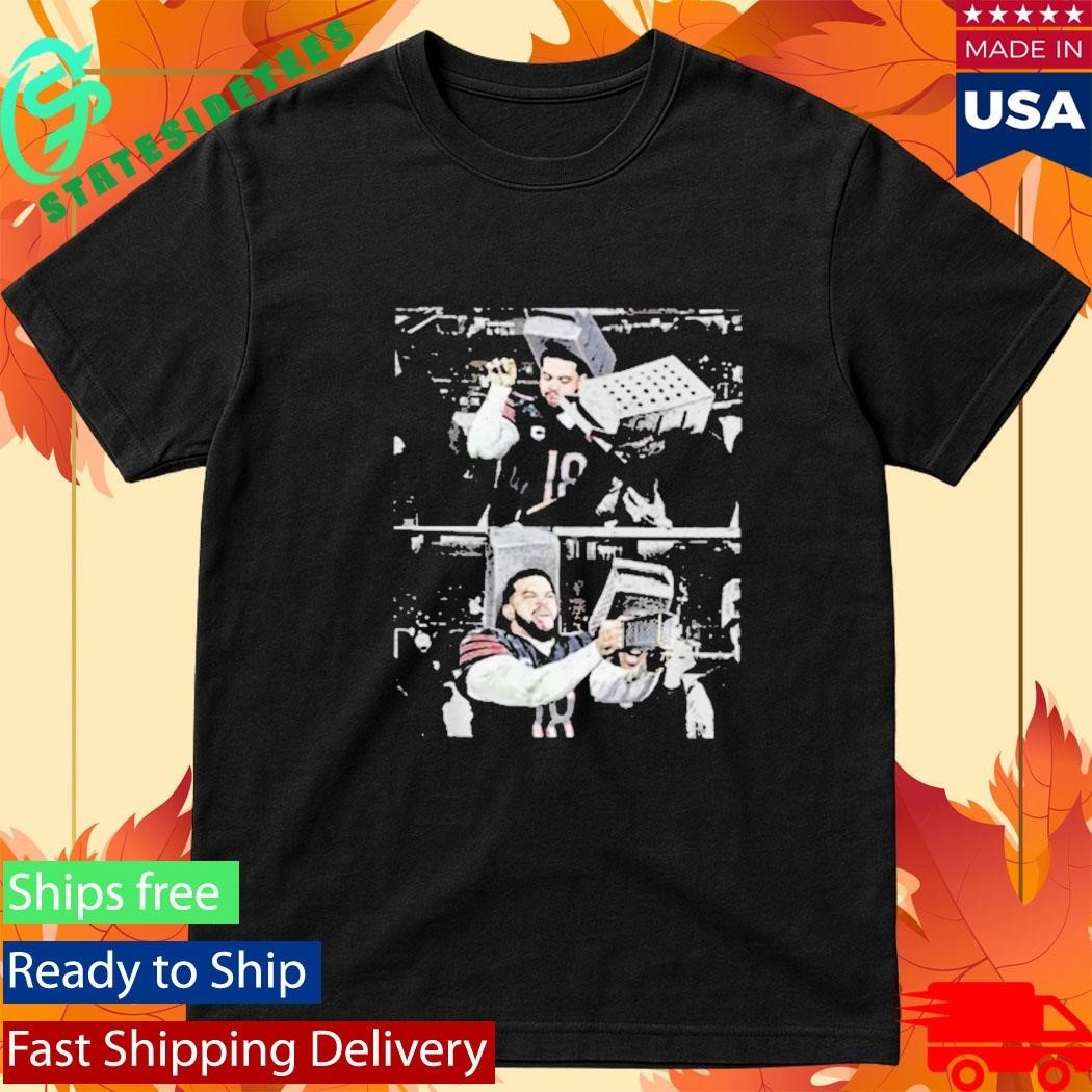 Caleb Williams Shredding Cheese Funny Shirt