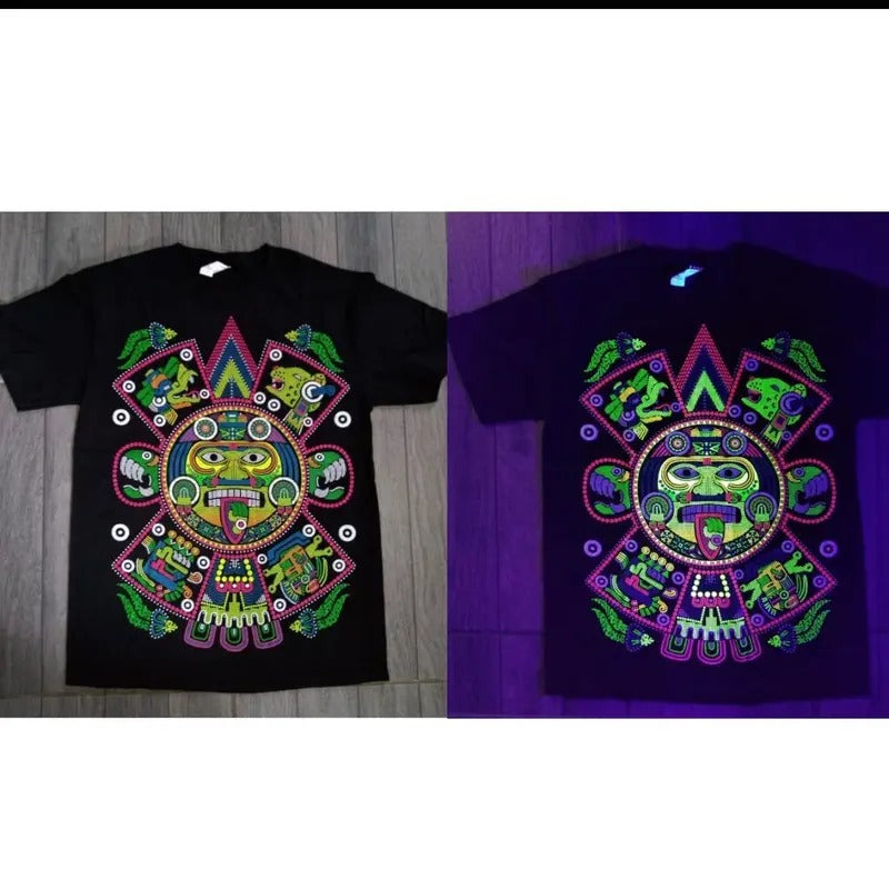 Calendario azteca solo vista al frente. talla small Cotton