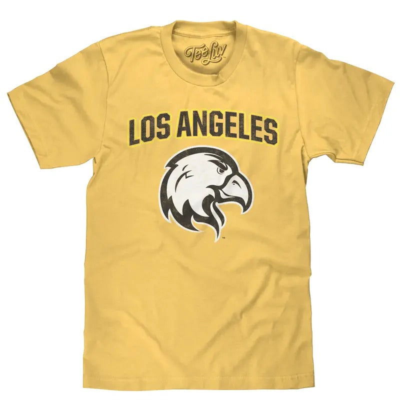 California State University Los Angeles Golden Eagles T-Shirt - Yellow