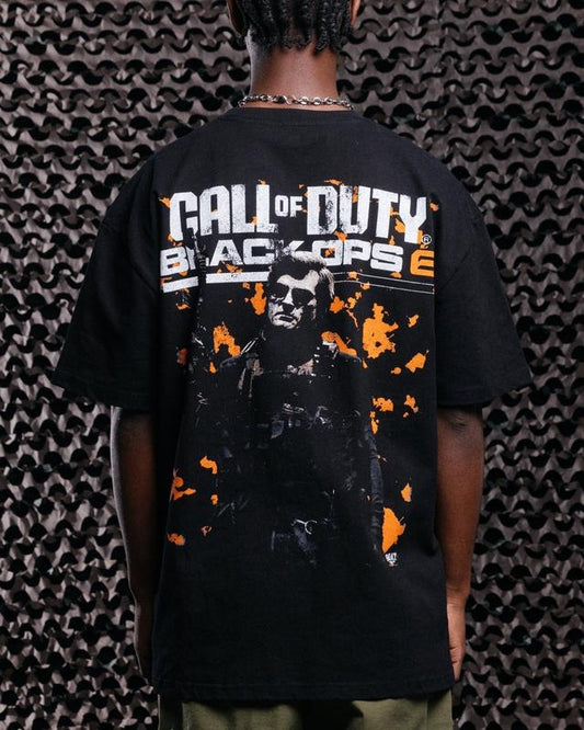 Call Of Duty Black Ops 6 T-Shirt Casual Fabric Menswear Womenswear Streetwear Cotton Crewneck
